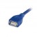 Переходник USB 2.0 (male) на USB 2.0 (female), с передачей данных, 30 см