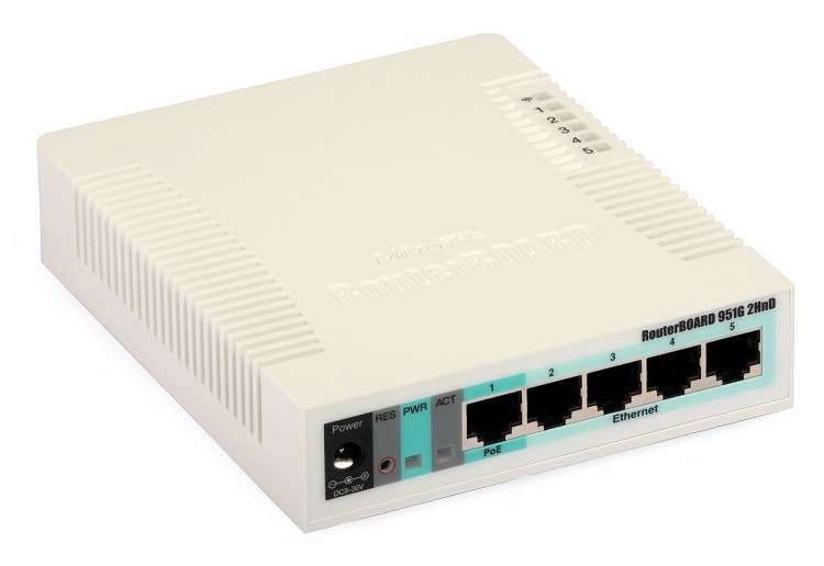 Беспроводная точка доступа MikroTik RB951G-2HnD (RB951G-2HnD)